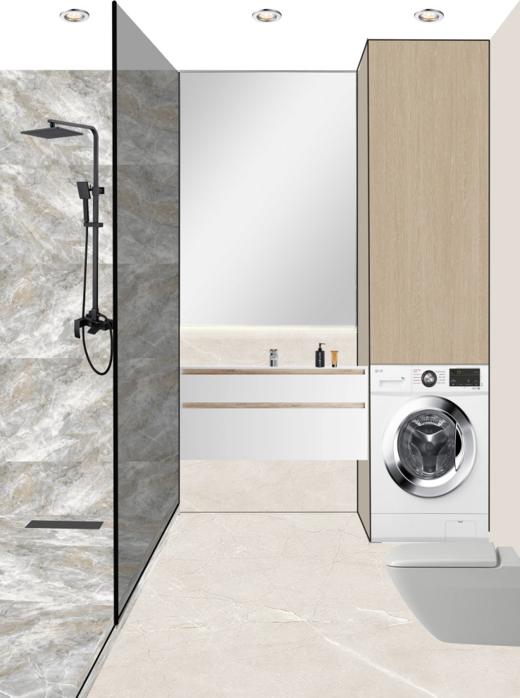 коллажи интерьеров из разных проектов