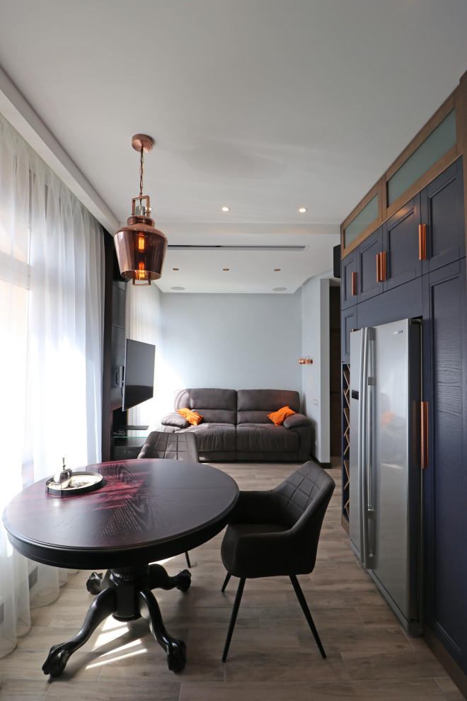 Квартира в Москве. Кухня-гостиная