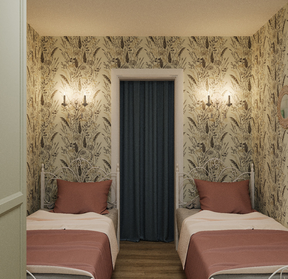 Спальня на 2 кровати для пожилых людей