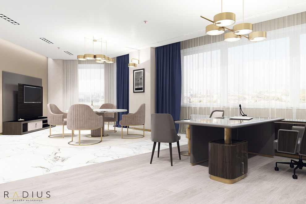 Приемная генерального директора компании "Россети" (214м2)