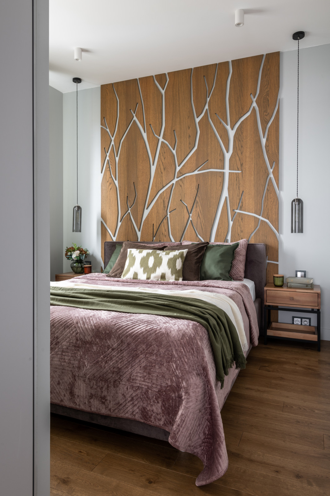 Современная квартира с элементами Эко - стиля.