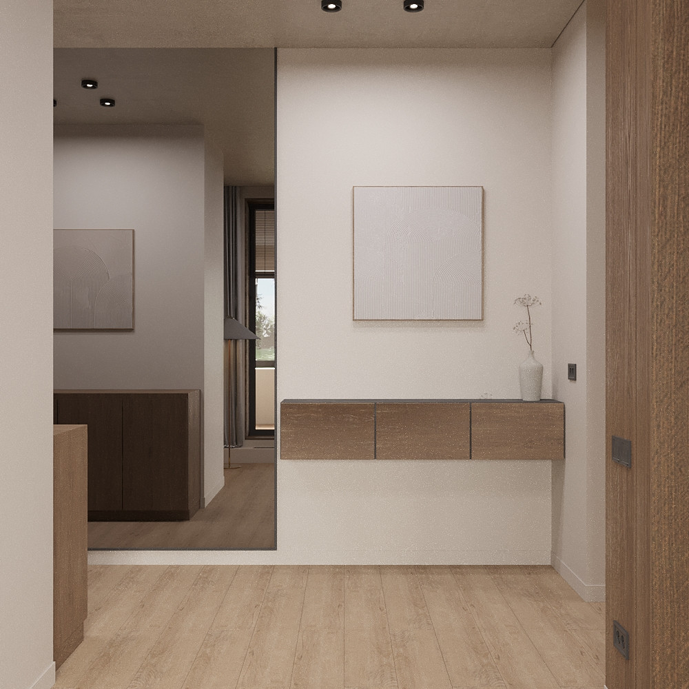 Квартира в стиле минимализм в Жк "Дудергоф"