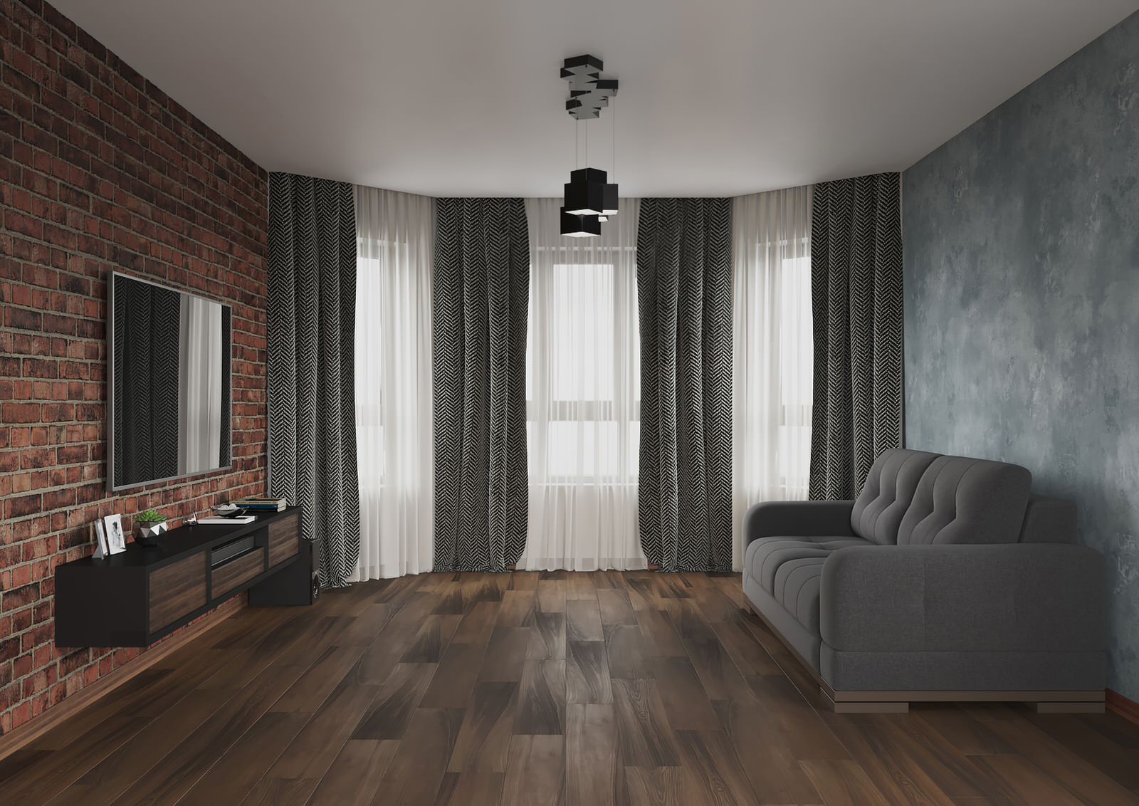 Кухня-гостиная