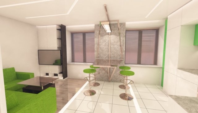 Дизайн квартиры 37 м2