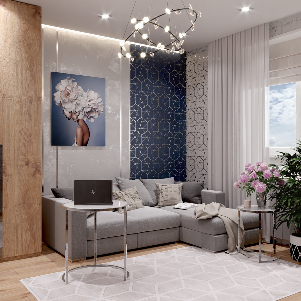 Обложка проекта: Дизайн - проект квартиры 52м2 ЖК "Статус"