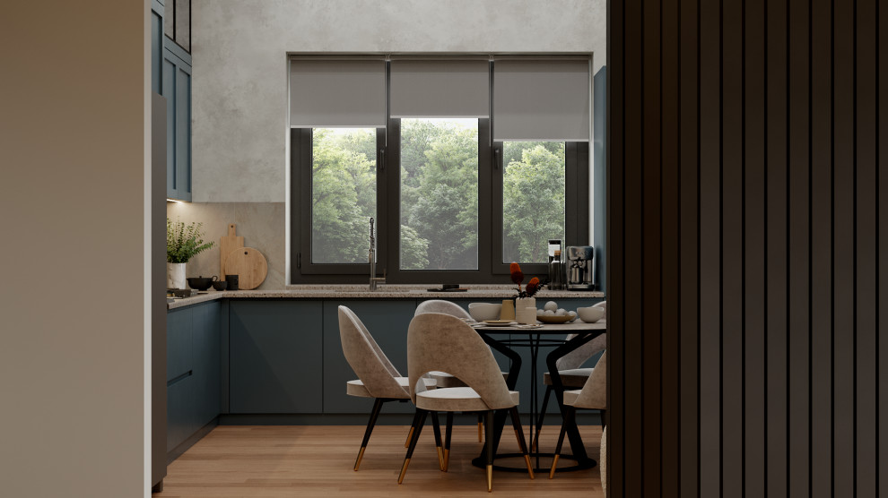 Загородный дом в стиле контемпорари