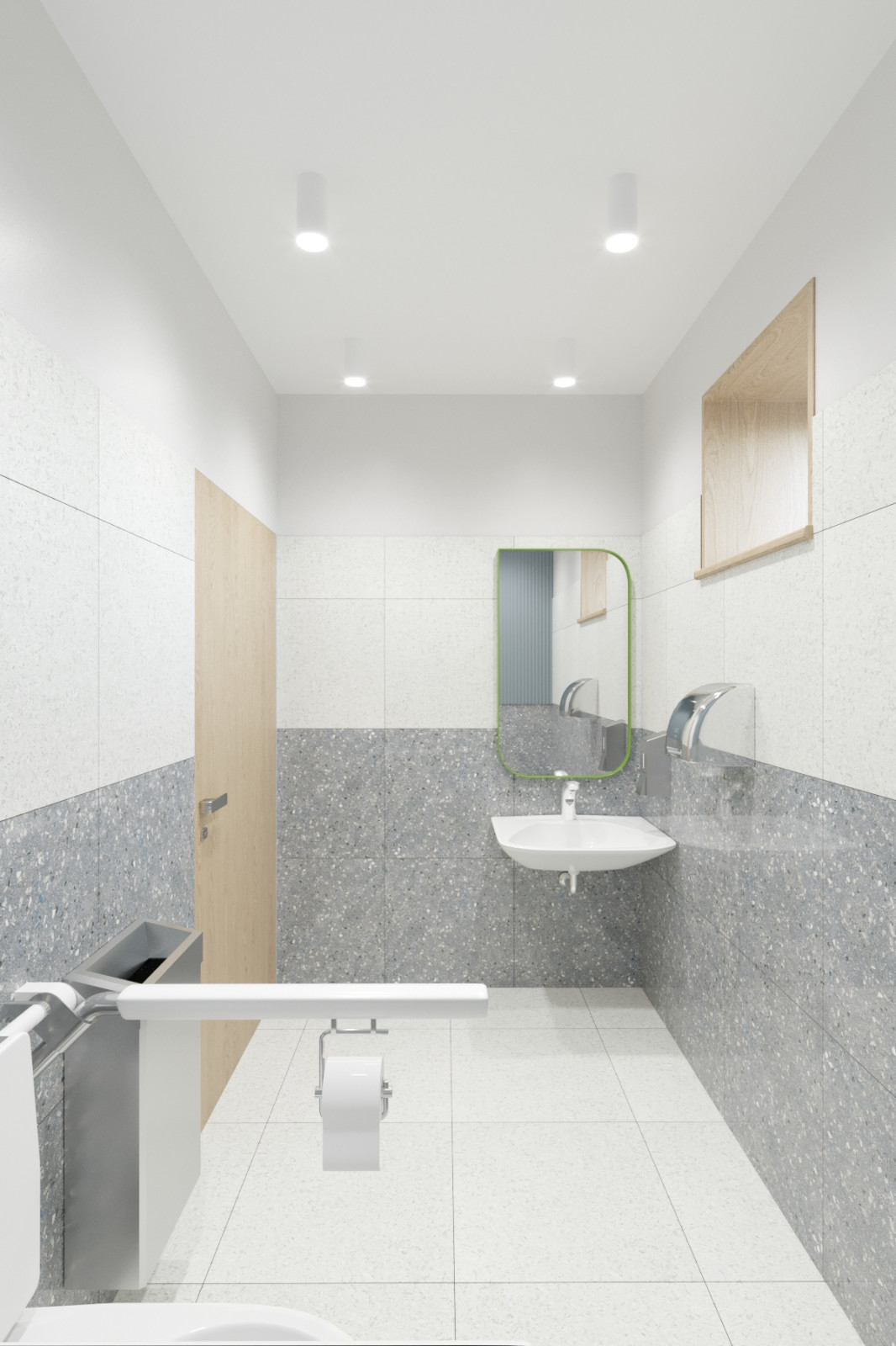 Интерьер общественных помещений офтальмологической клиники