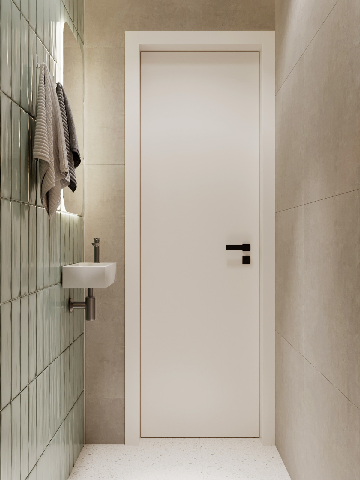 Трехкомнатная квартира в городе Дубнаа