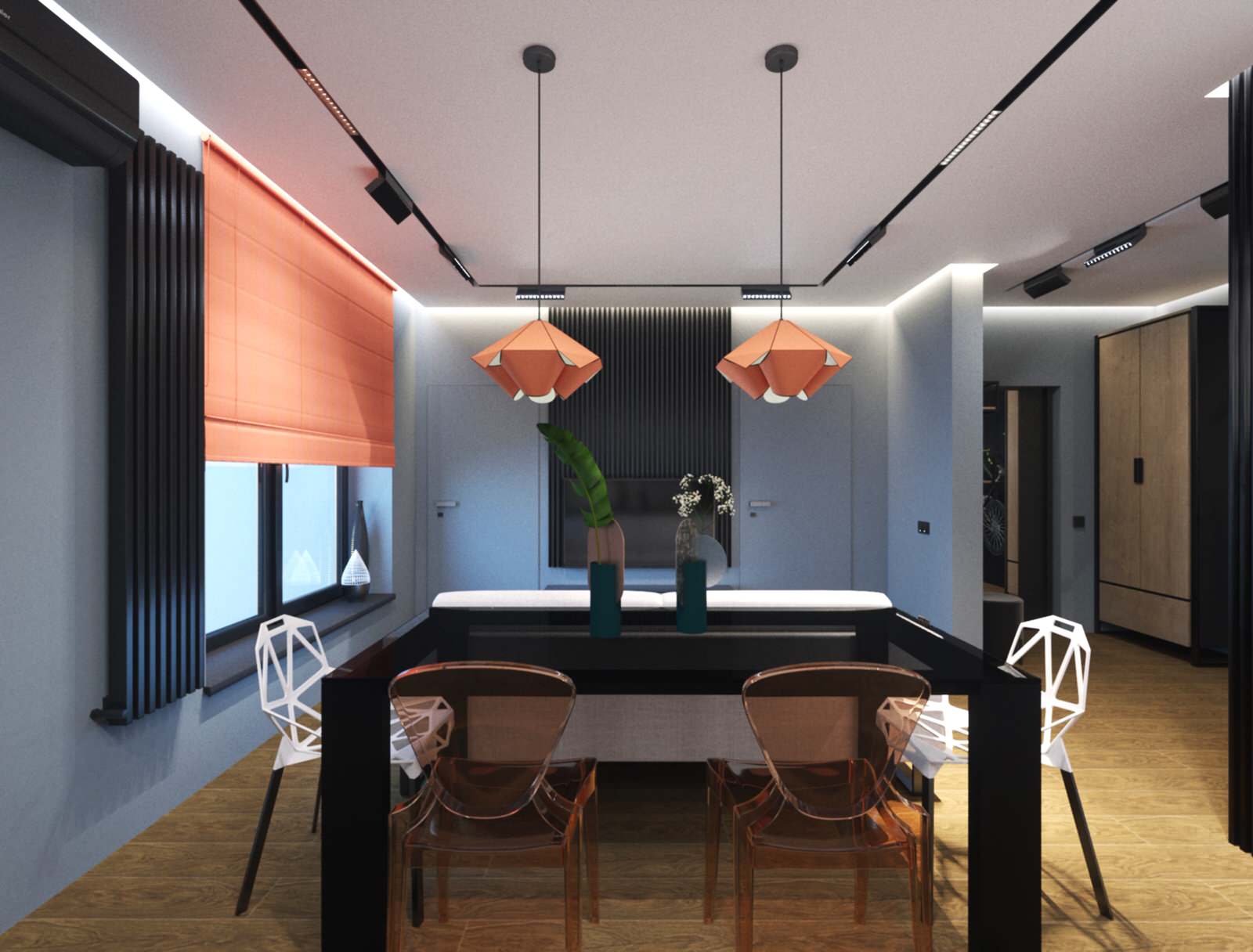 Обложка проекта: Дизайн-проект квартиры в г.Сочи для молодой семьи с двумя детьми