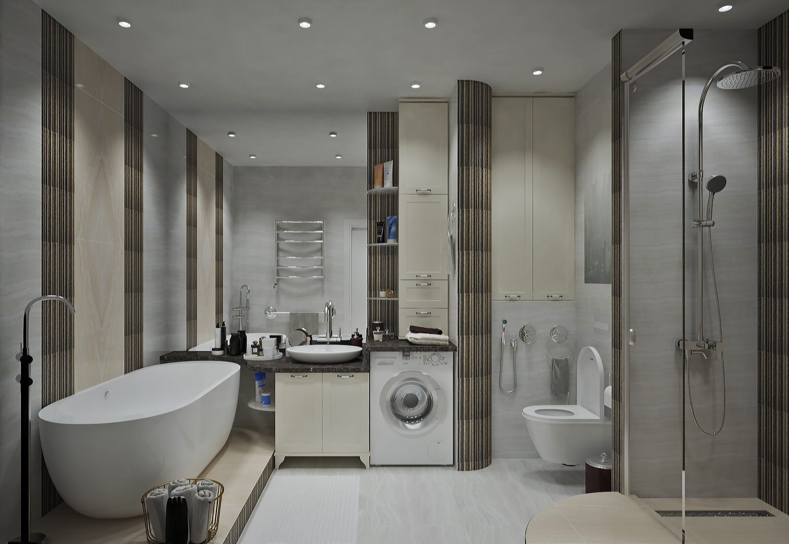 Дизайн-проект квартиры в ЖК "Golden Keys"