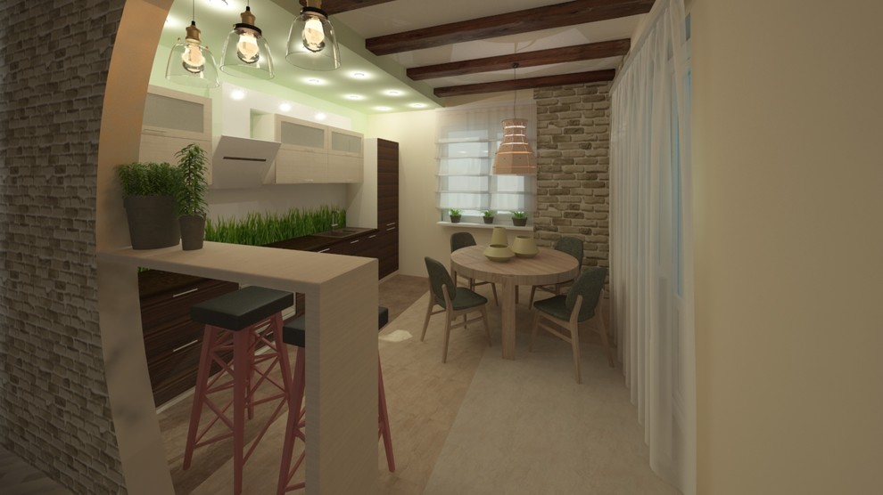 Трехкомнатная квартира для семьи с двумя детьми