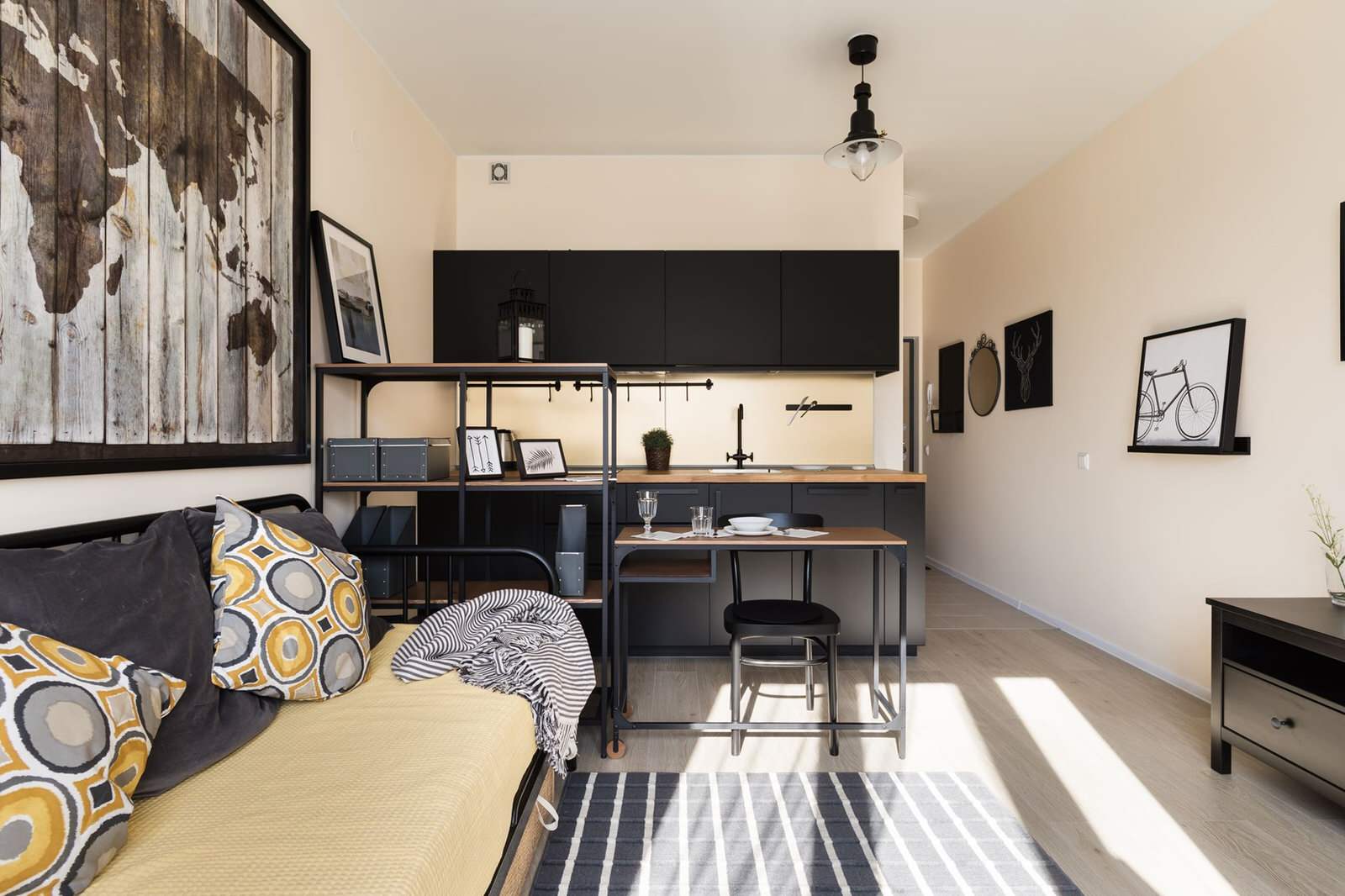 Смарти-балкон в студии ЖК "INKERI" 23,84 м2