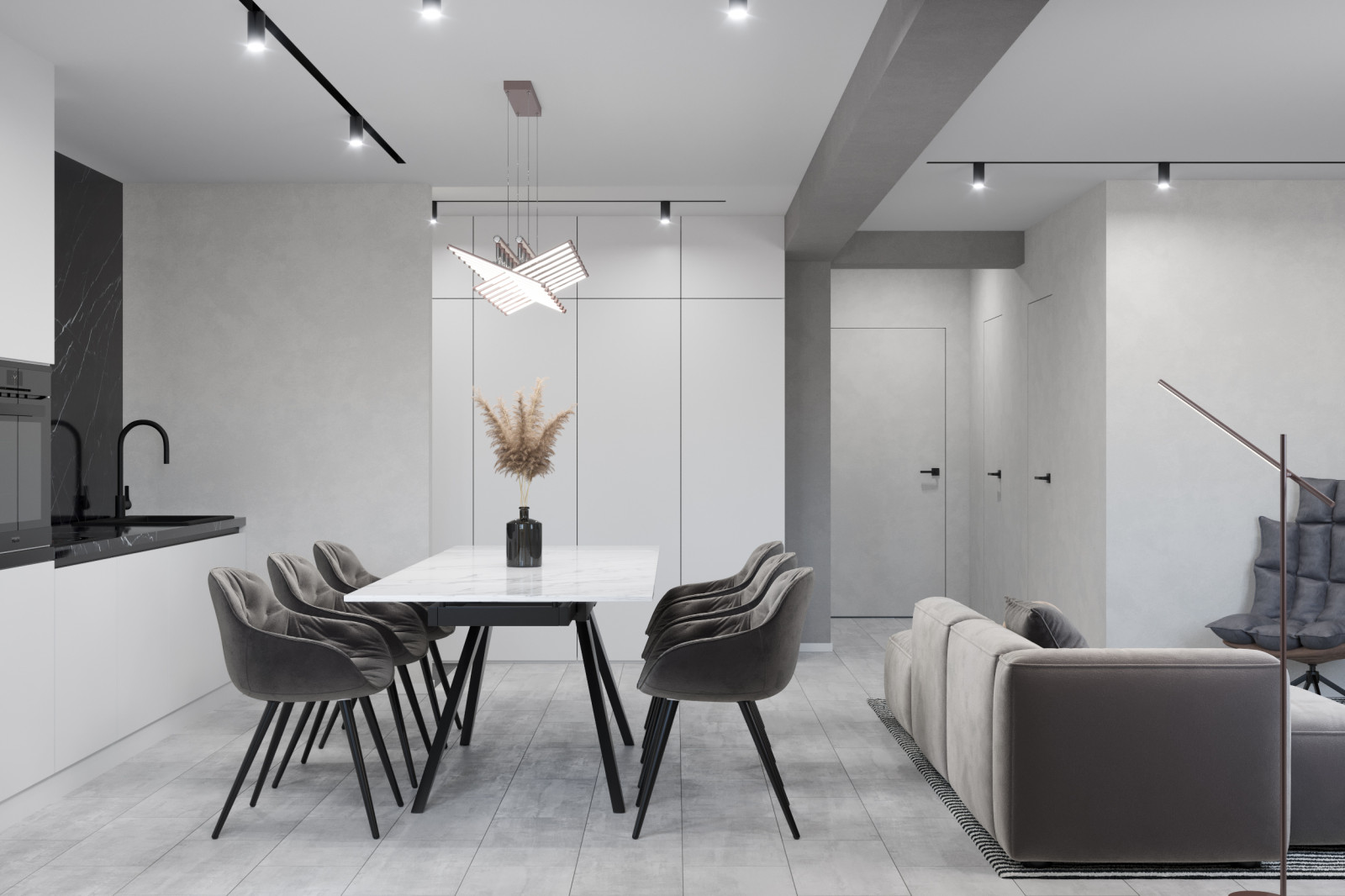 Квартира 70 м2 для холостяка