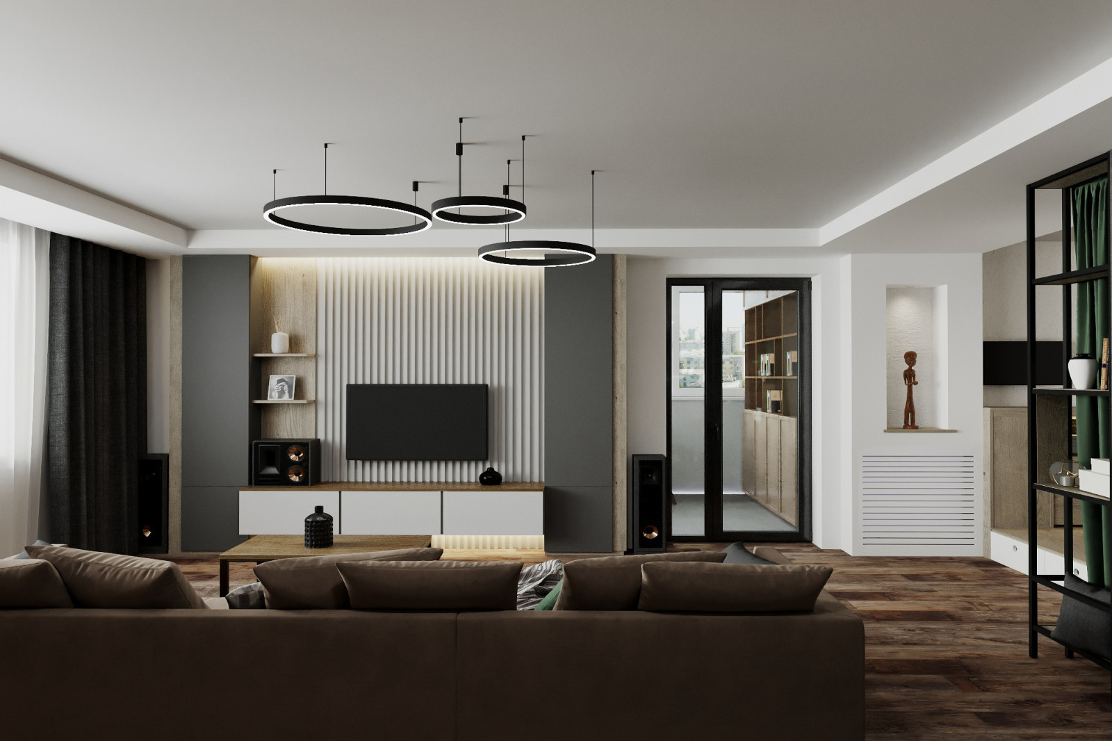 Квартира-студия 80 м2