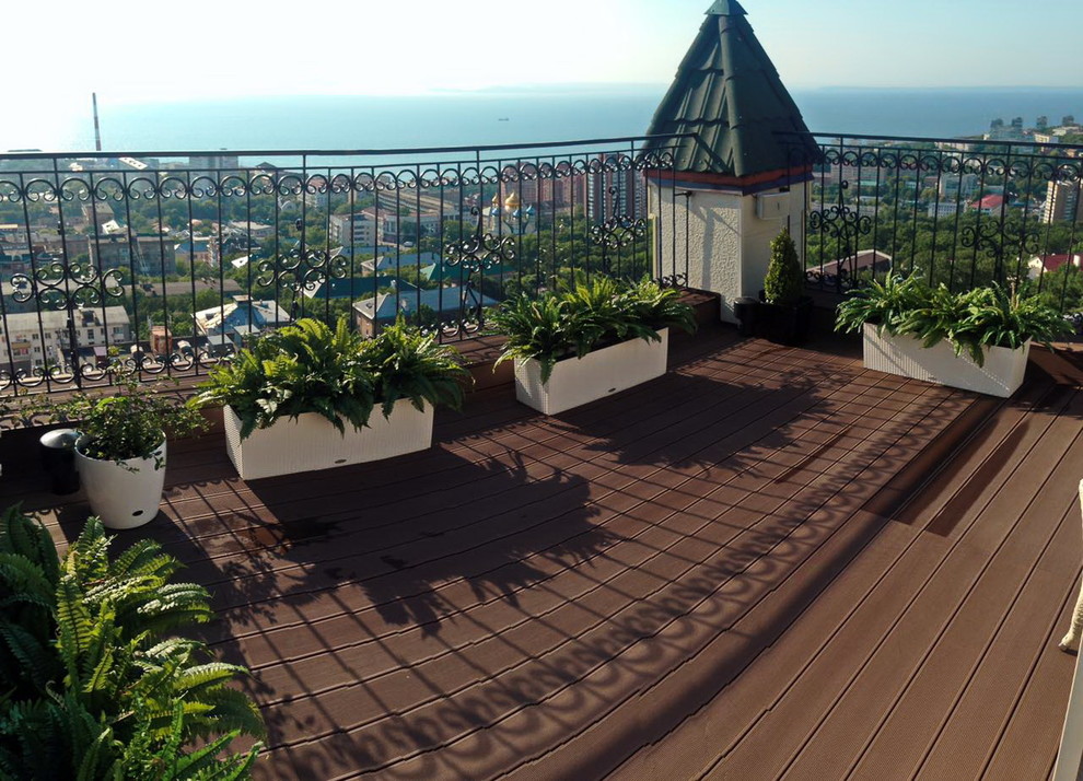 Озеленение частной крыши