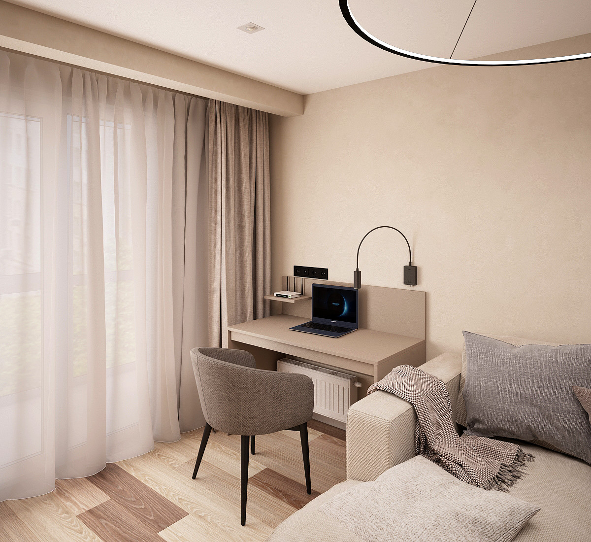 2-х комнатная квартира "Капучино"