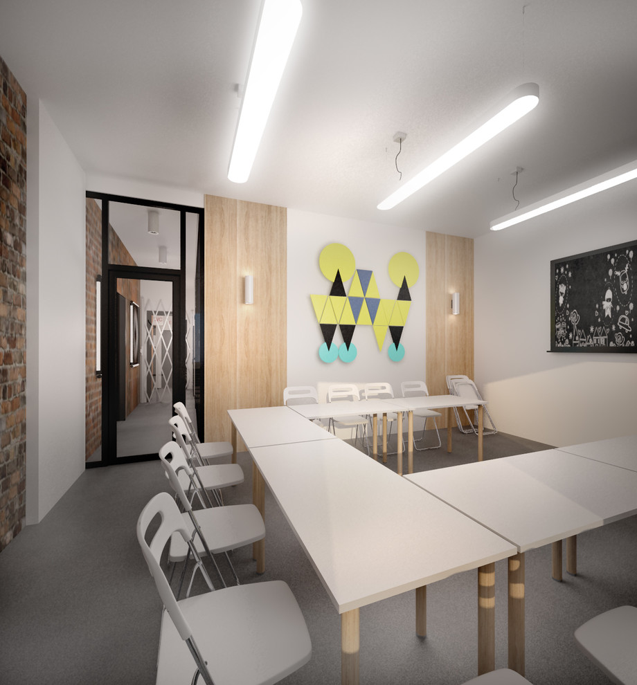 Обложка проекта: дизайн интерьера Языковая школа LEO school