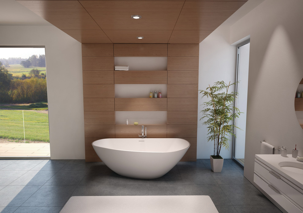 Ванны из литого мрамора Riho (Чехия)