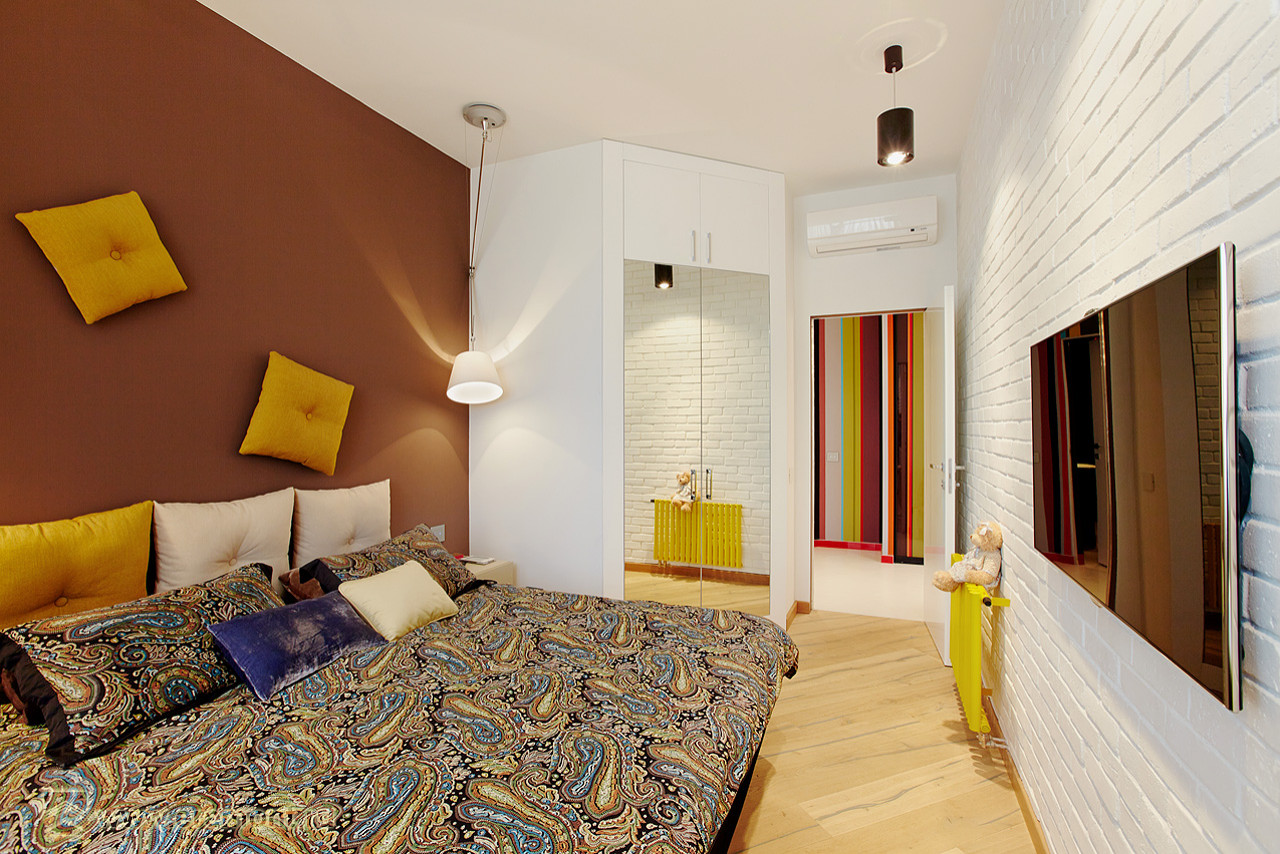 Дизайн и ремонт квартиры на ул.Талалихина — Разноцветное решение