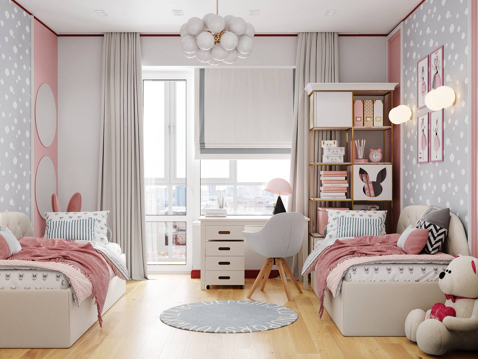 Двухуровневая квартира для семьи из 5ти человек