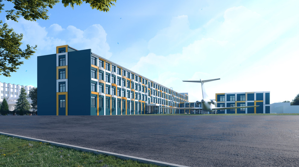 Проект ремонта фасадов здания БелЮИ МВД России им. И.Д. Путилина (2 корпус)