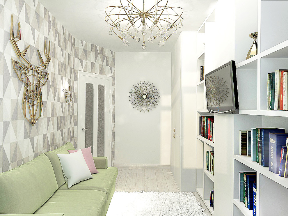 Гостиная. Проект "Пространство цвета Лета"