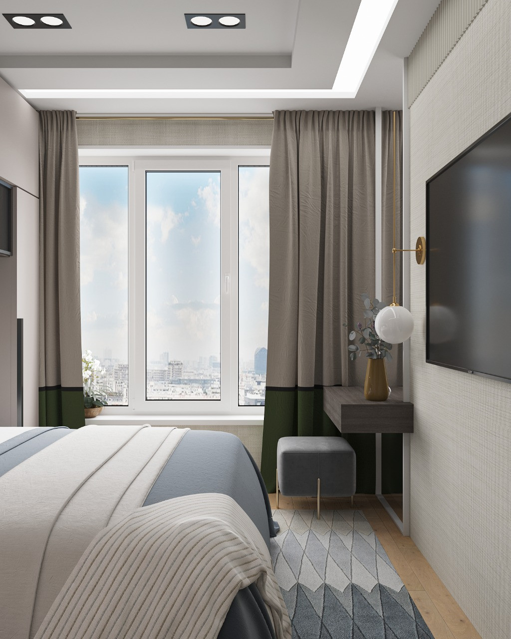 Мастер спальня