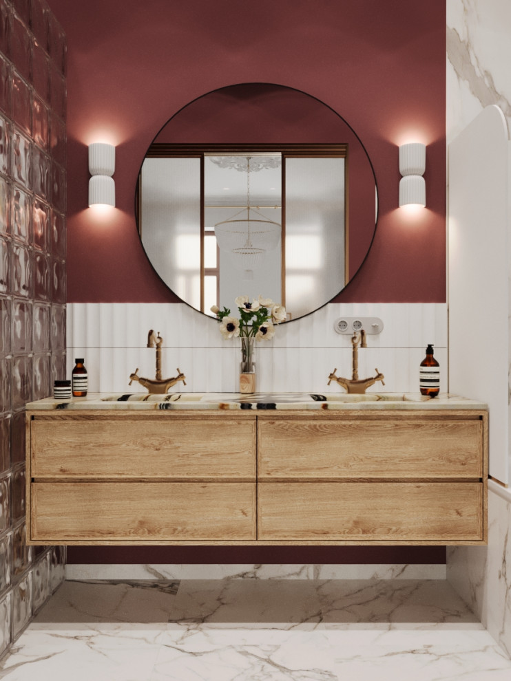 Проект в старом фонде в центре СПб. Ретро и винтаж.