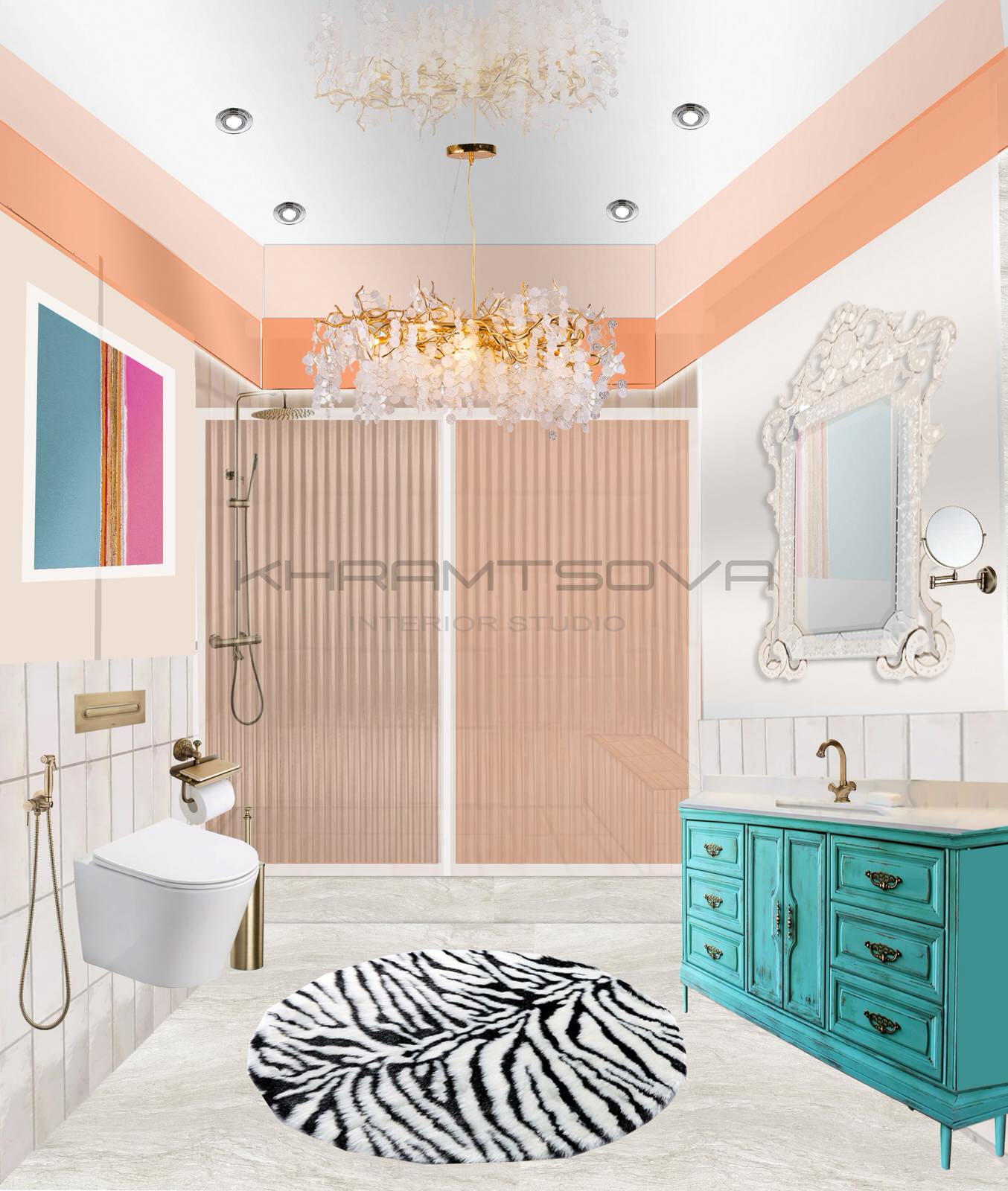 Обложка проекта: Концепция санузла вариант 2