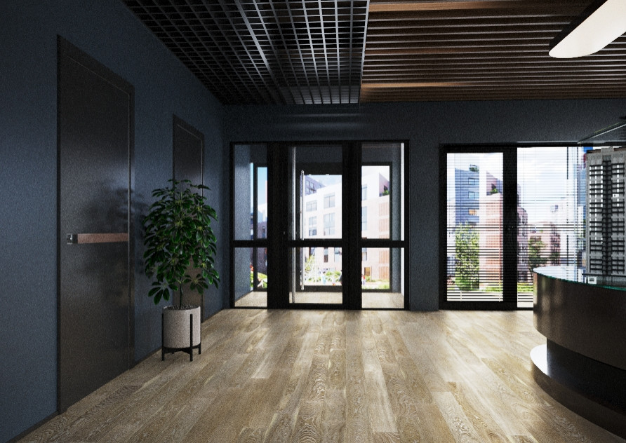 Обложка проекта: офис продаж для федерального застройщика UNIKEY