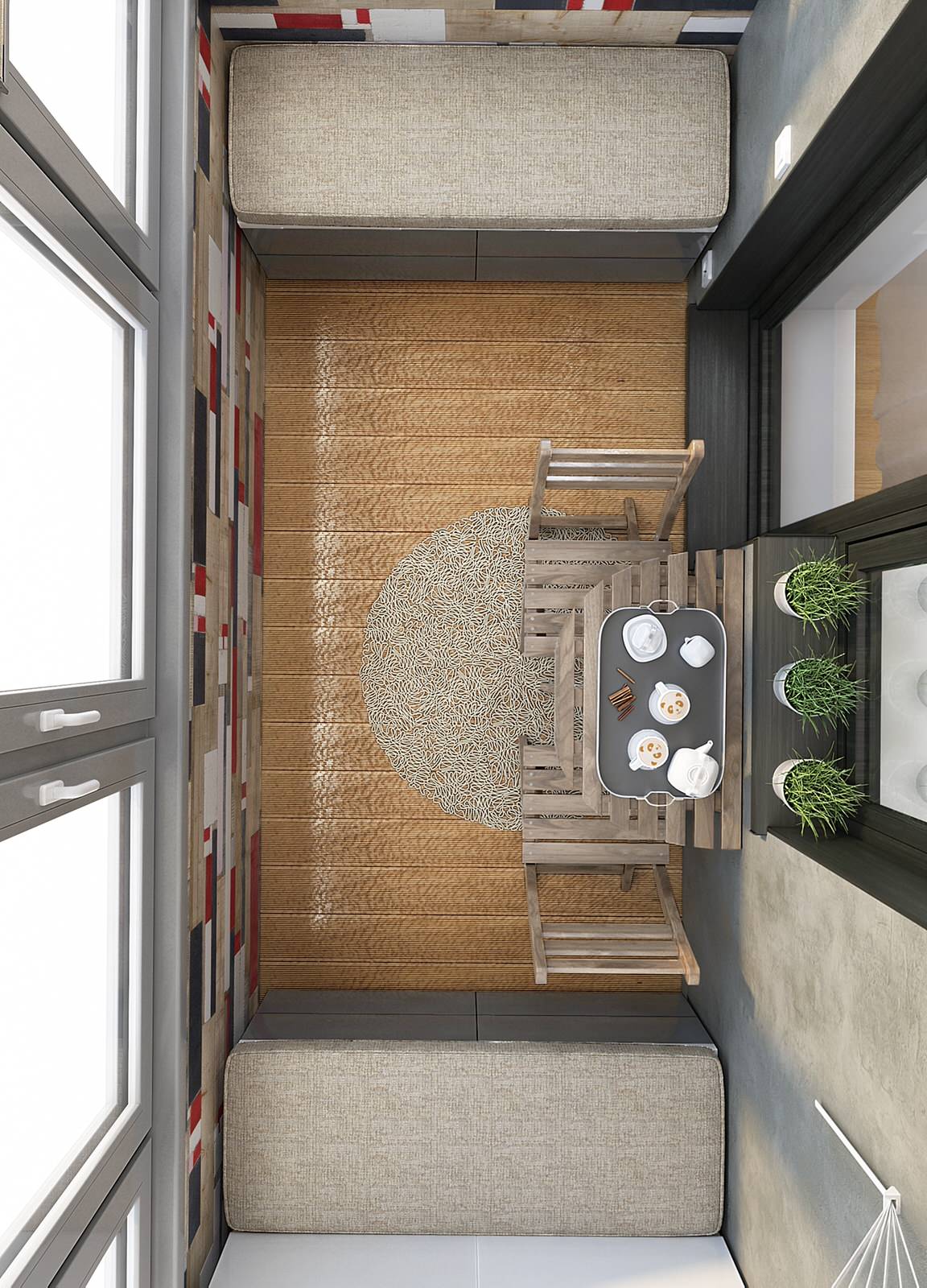 Дизайн-проект трёхкомнатной квартиры "Жемчужина Зеленограда"