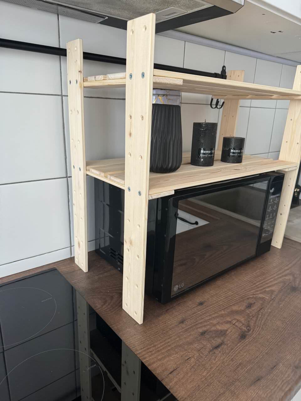 Полка для микроволновки / Стеллаж БОР мини