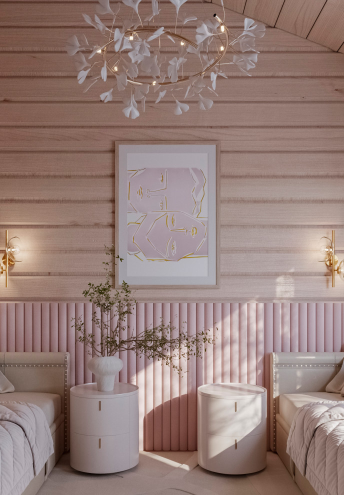 Обложка проекта: Проект Детской комнаты в деревянном доме