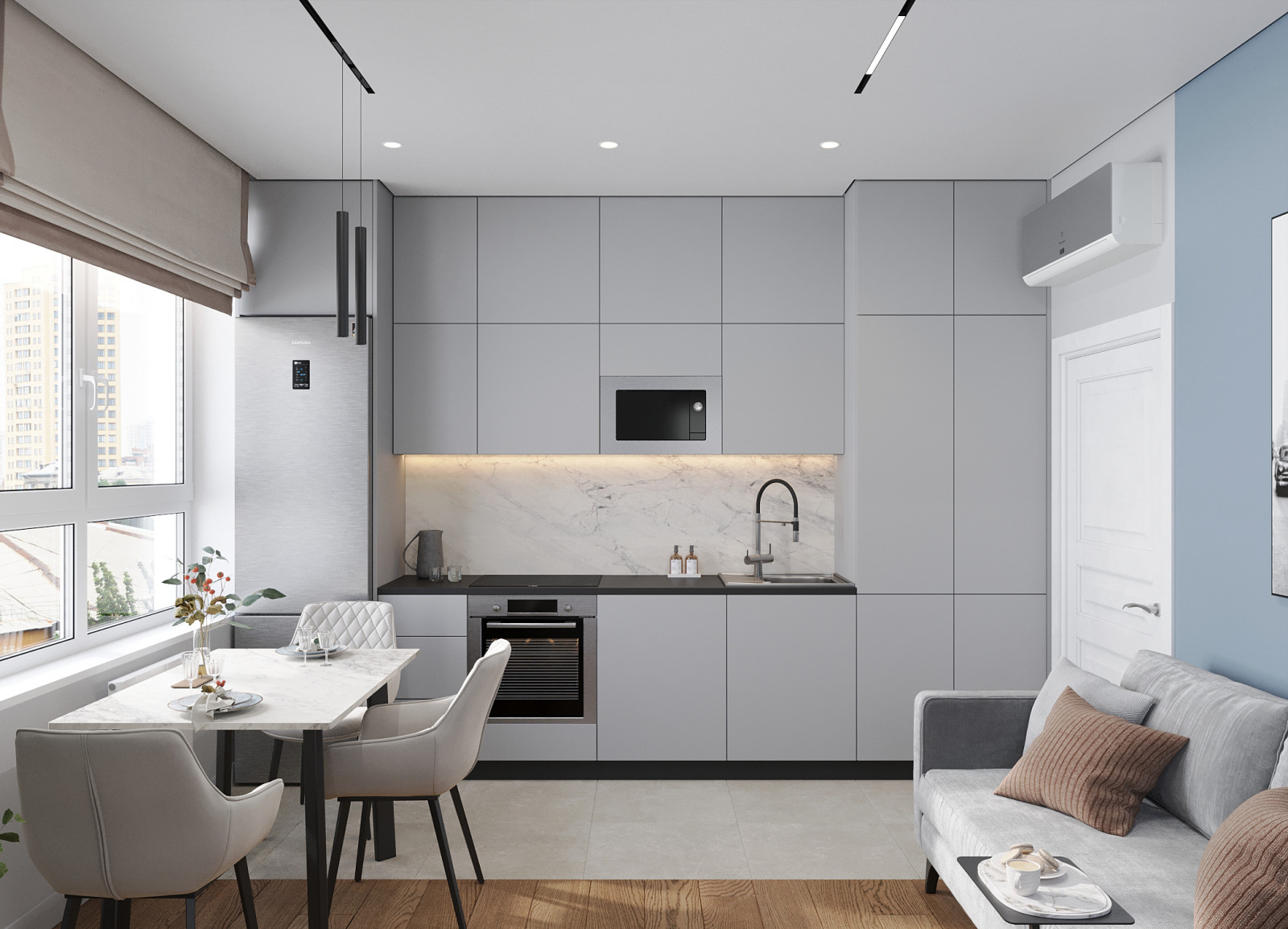 Обложка проекта: ЖК Скандинавия с ремонтом от застройщика