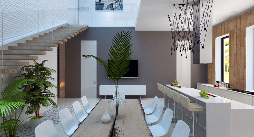 Интерьер загородного дома рядом с городом Переславль-Залесский