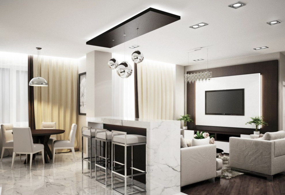 Дизайн квартиры ЖК Эмеральд (г.Москва)