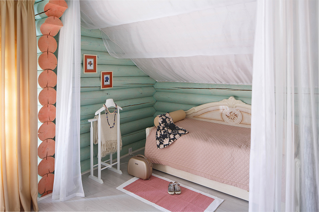 Срубовой дом на Волге