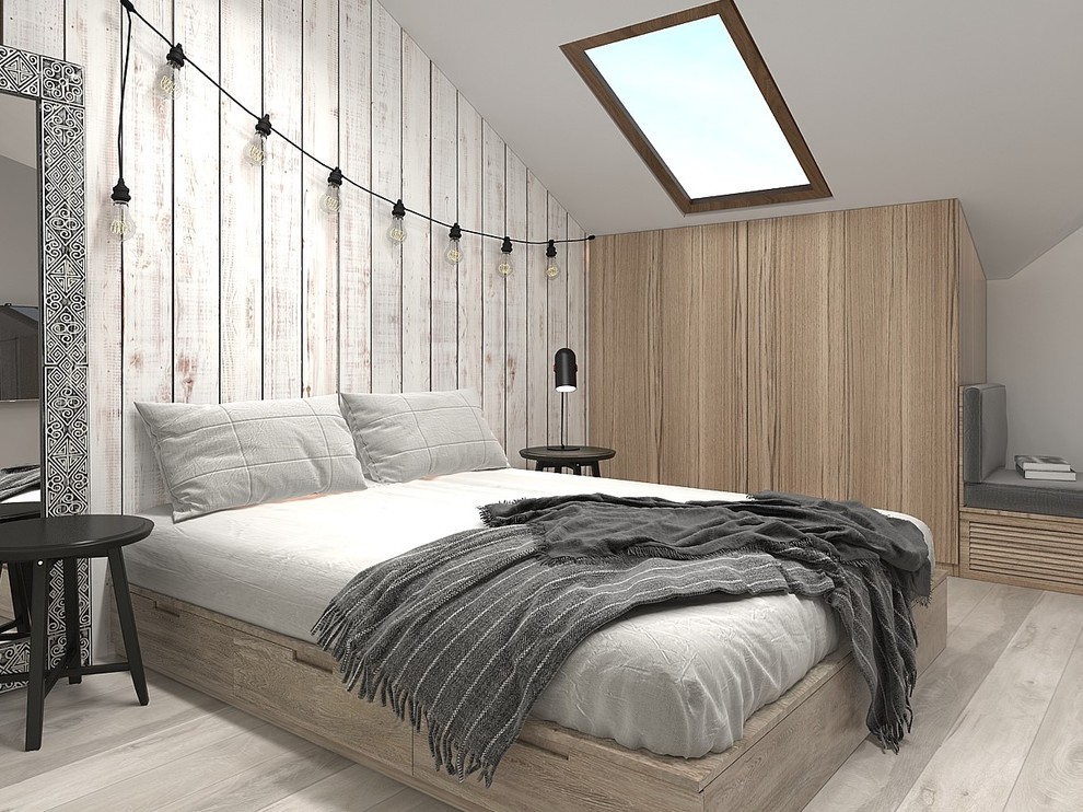 Мансарда в скандинавском стиле