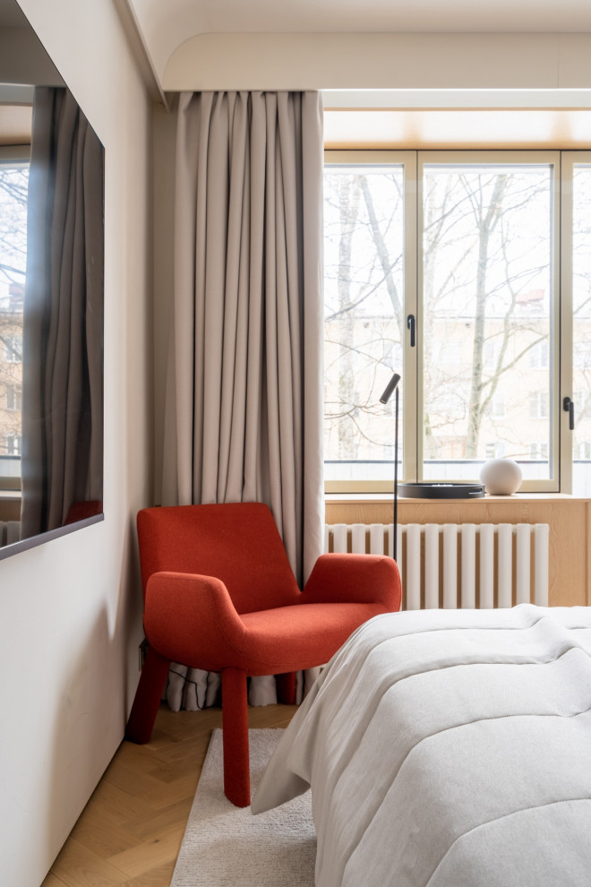 Вместительная спальня