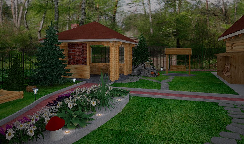 Ландшафтный дизайн участка