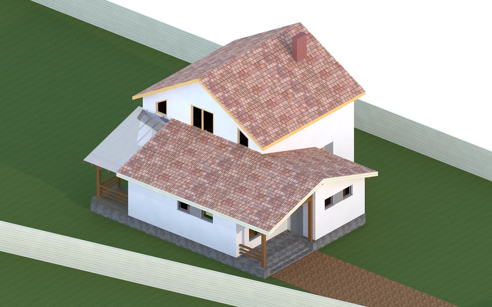 Новая бильярдная в загородном доме (пристройка)