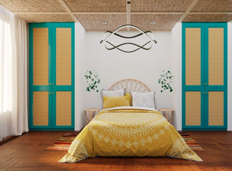 Ethnic+Contemporary apartment