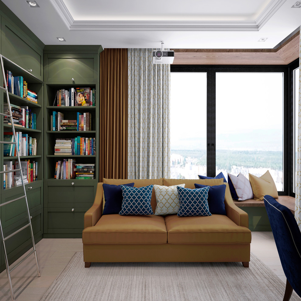 Квартира Ленинский проспект 115 кв.м. - Современная классика.