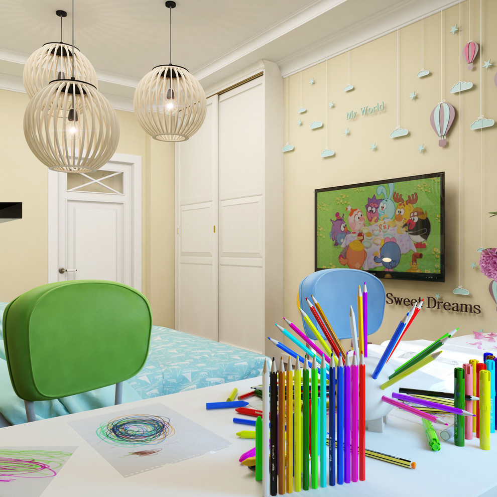 Дизайн квартиры в стиле фьюжн