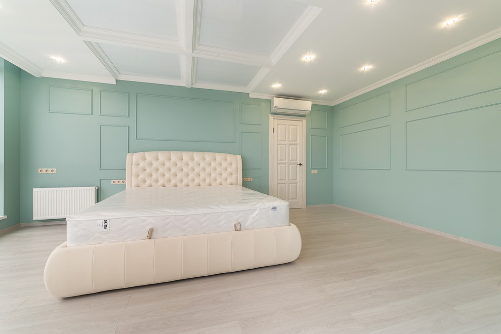 Двух-комнатная квартира в ЖК Раз Два Три (Сочи) в мятных тонах