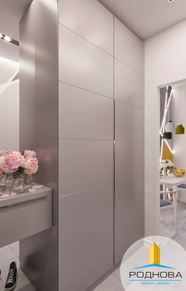 Дизайн проект квартиры студии 28 кв.м.