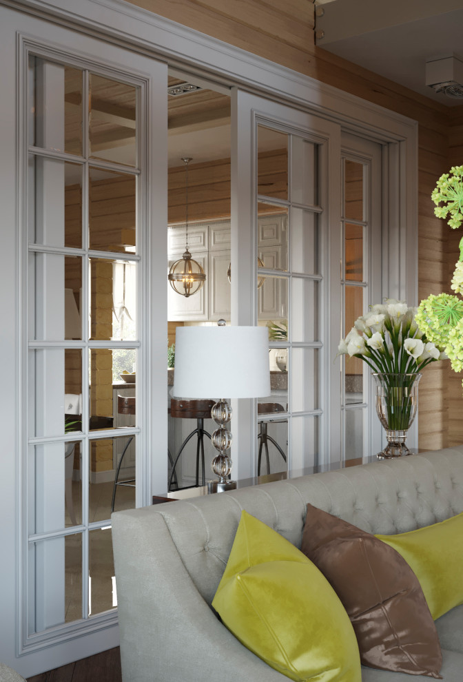 Коттедж из бруса в Москве