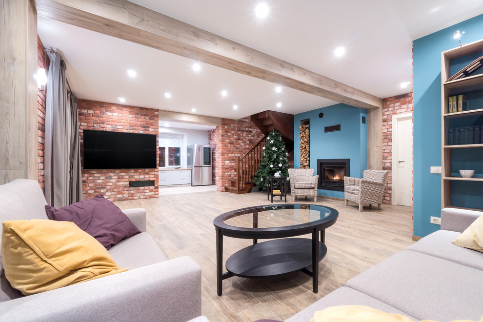 Гостиная Кухня Столовая