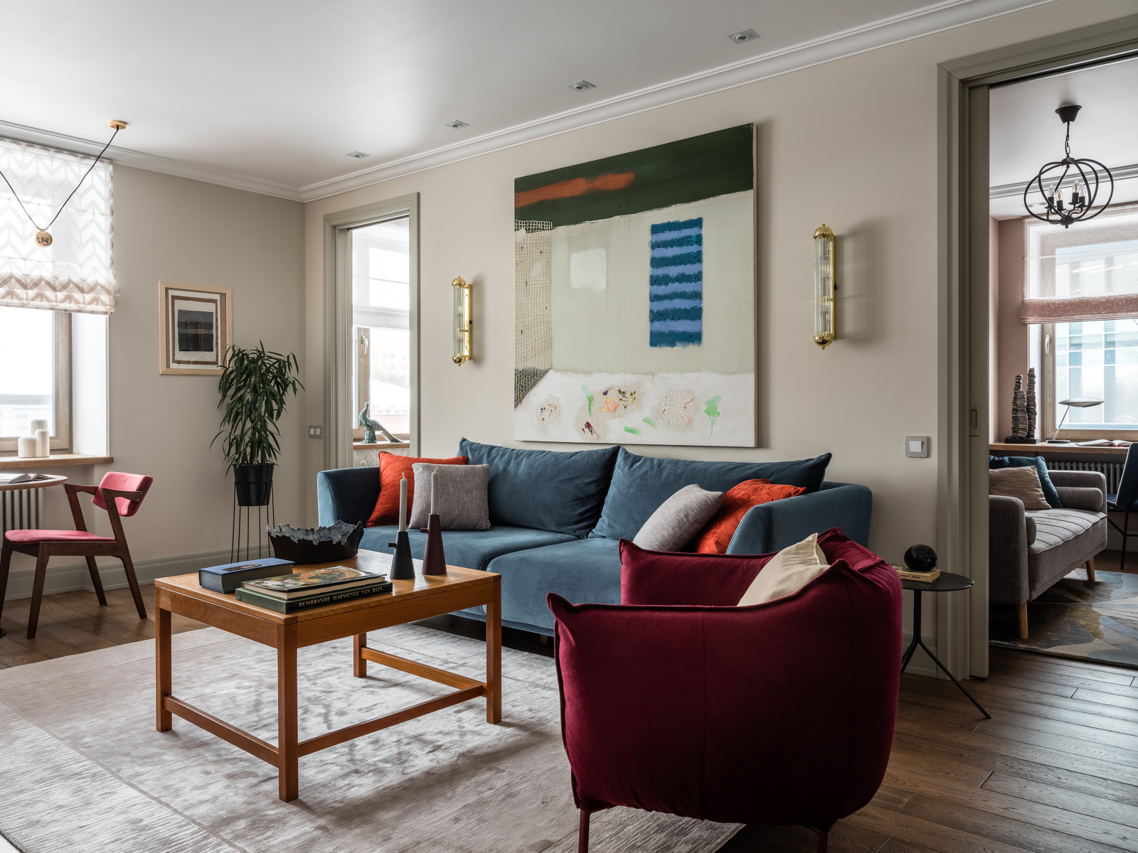 Магия цвета. Гостиная