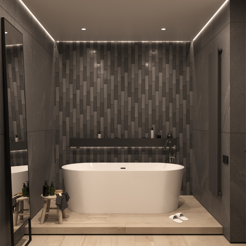 Квартира в стиле "Минимализм" 107 м2